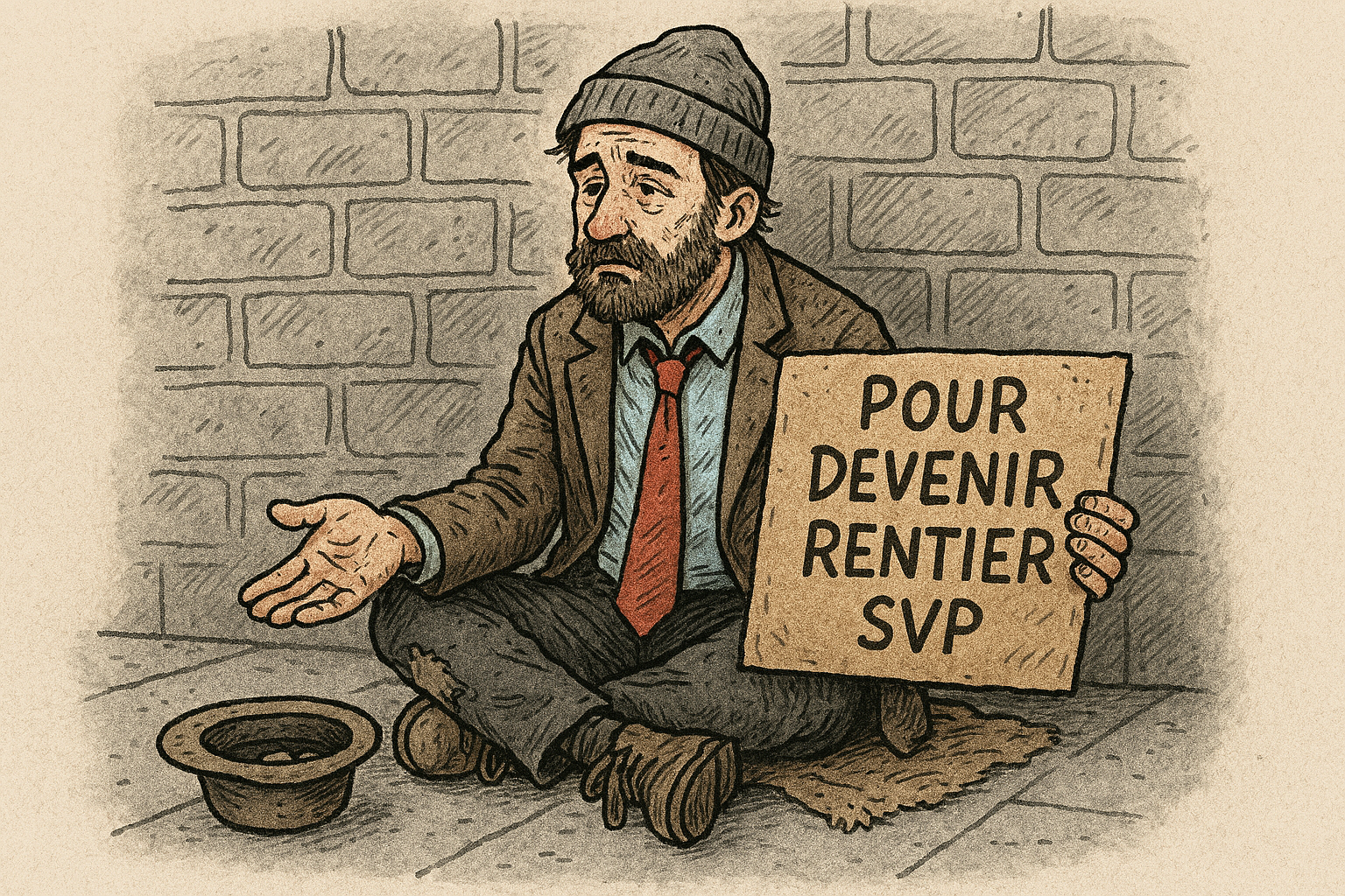 You are currently viewing Vous ne serez (peut-être) jamais rentier !